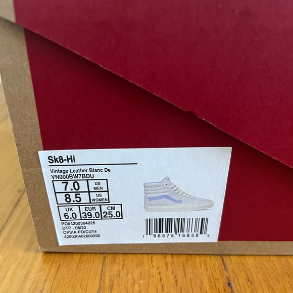 Vans Sk-8 Hi - Picture 2 of 2